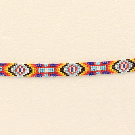 3D Beaded Hat Band Multi