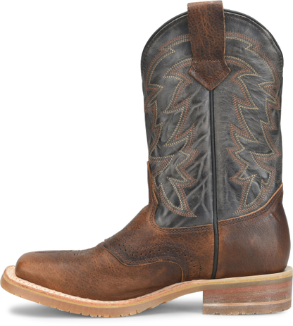 Double H Mathewson Bison Leather Square Toe Boot