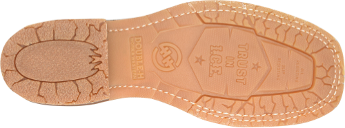 Double H Mathewson Bison Leather Square Toe Boot