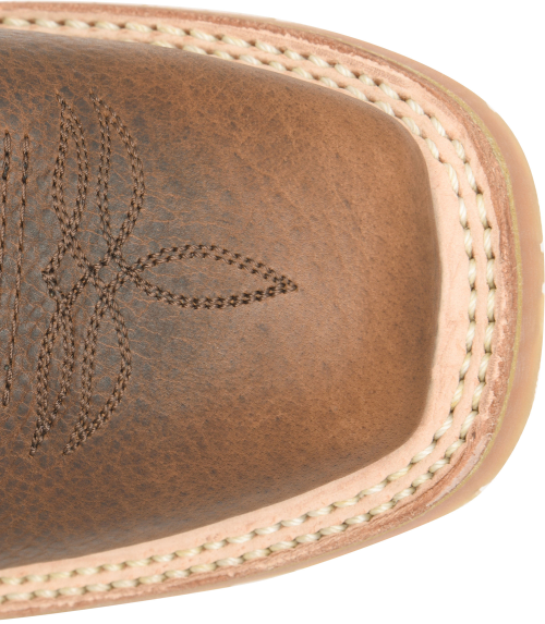 Double H Mathewson Bison Leather Square Toe Boot