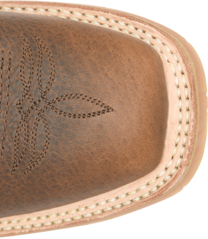 Double H Mathewson Bison Leather Square Toe Boot