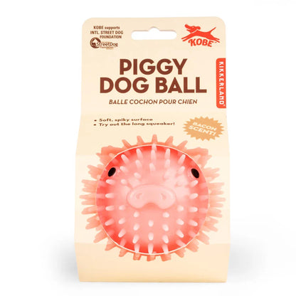 Kikkerland Kobe Pig Dog Ball