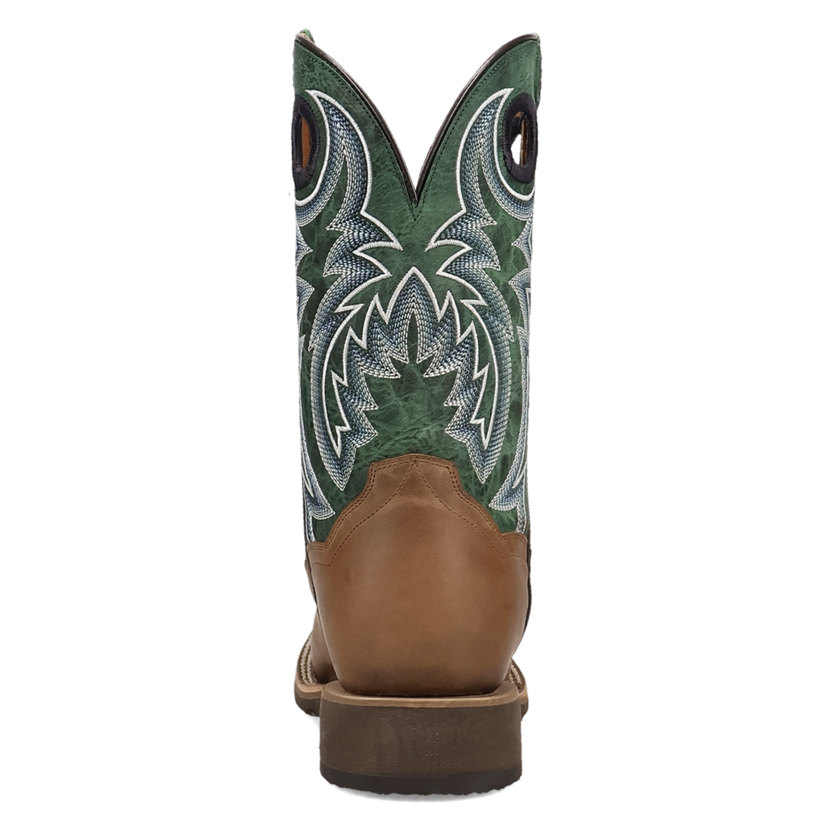 Dan Post Royston Square Toe Tan/Green