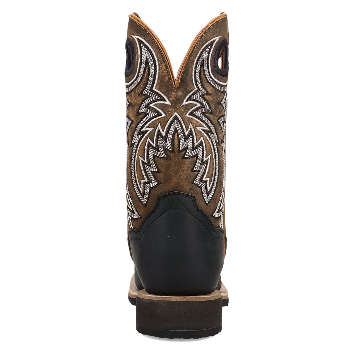Dan Post Royston Square Toe Black/Honey