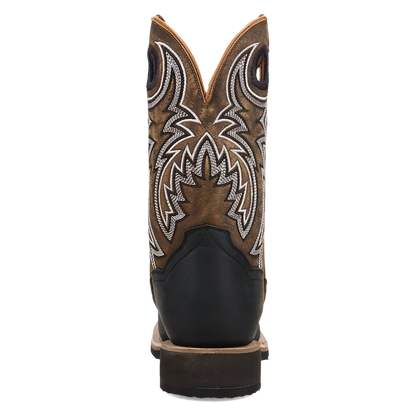 Dan Post Royston Square Toe Black/Honey