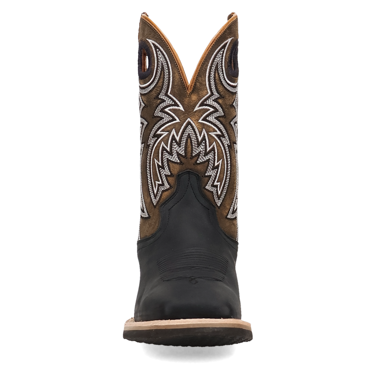 Dan Post Royston Square Toe Black/Honey