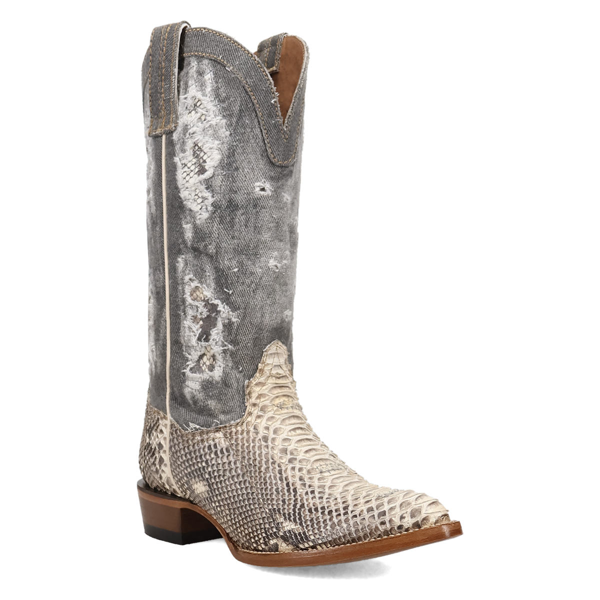 Dan Post Vix Python Boot Natural/Blue