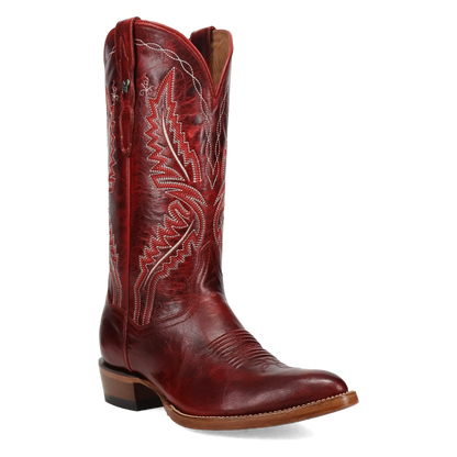 Dan Post Jinu Red Leather Boots