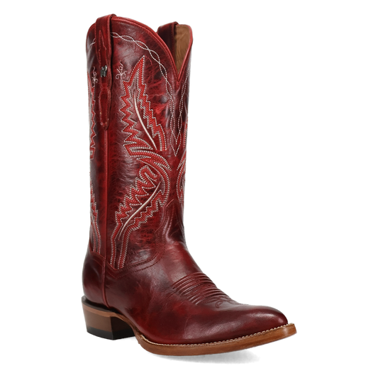 Dan Post Jinu Red Leather Boots