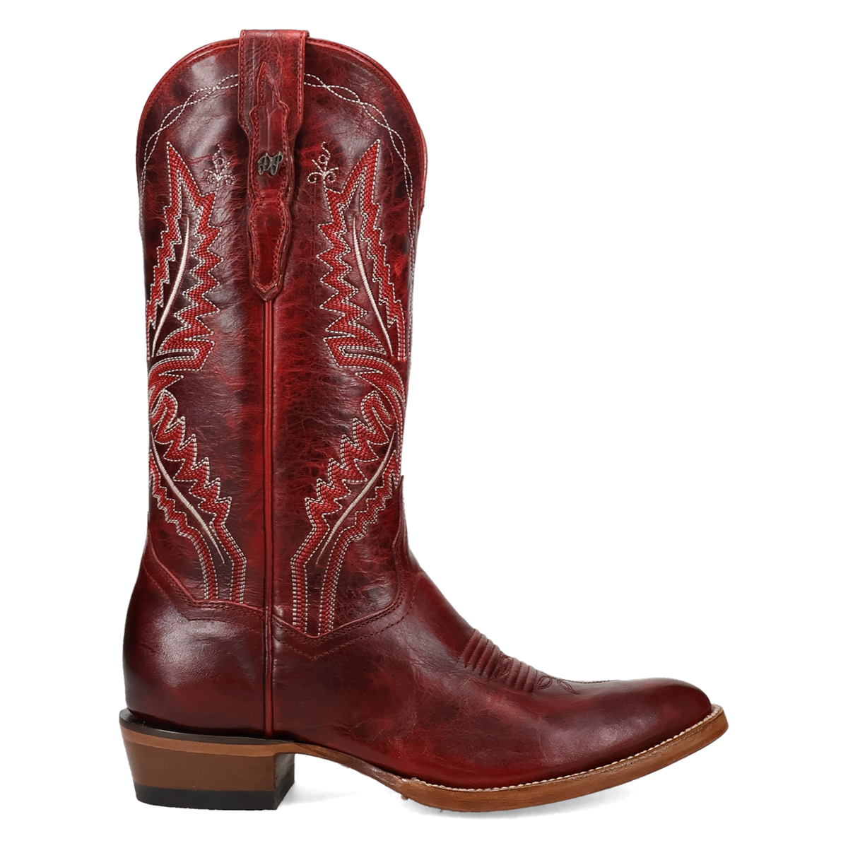 Dan Post Jinu Red Leather Boots