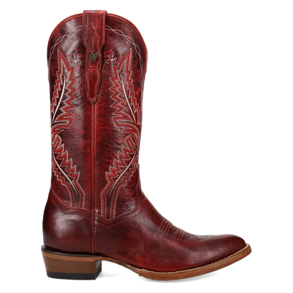 Dan Post Jinu Red Leather Boots