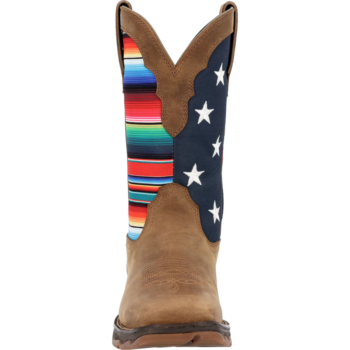 Durango Rebel Serape/Stars Square Toe
