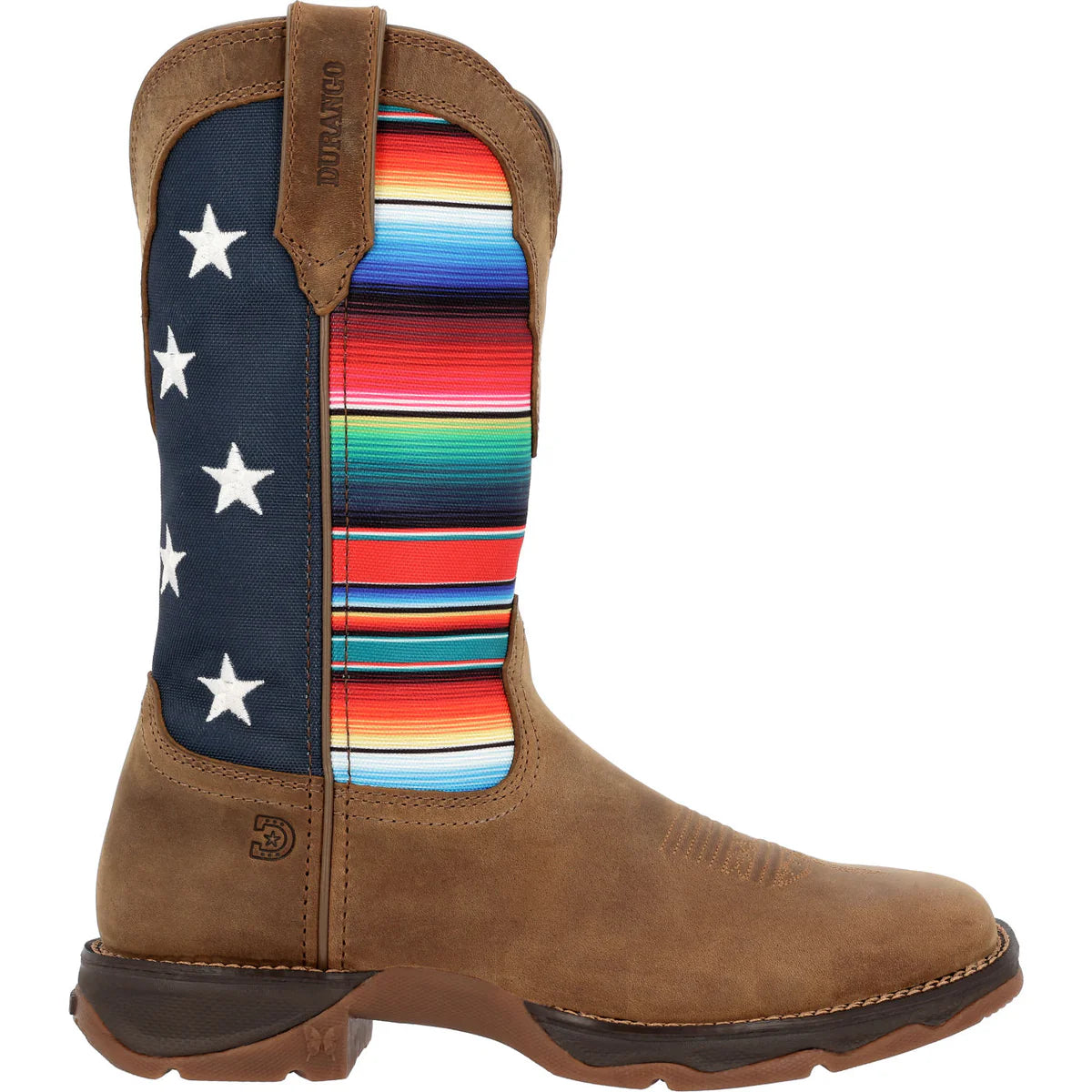 Durango Rebel Serape/Stars Square Toe