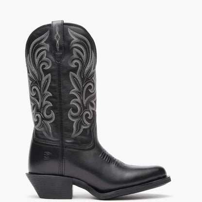 Durango Womens Shyloh Distressed Black R Toe