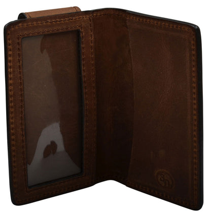 3D Brown Money Clip/Bifold Wallet