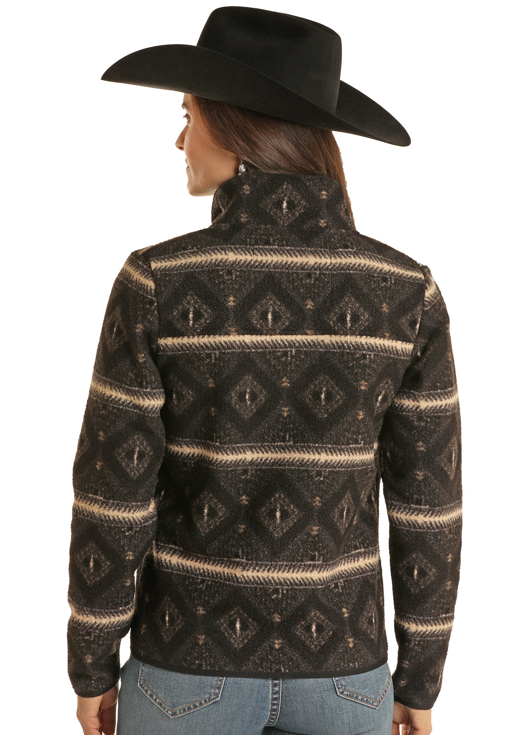 Rock & Roll Aztec Berber Sherpa Jacket