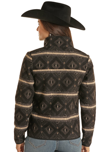 Rock & Roll Aztec Berber Sherpa Jacket