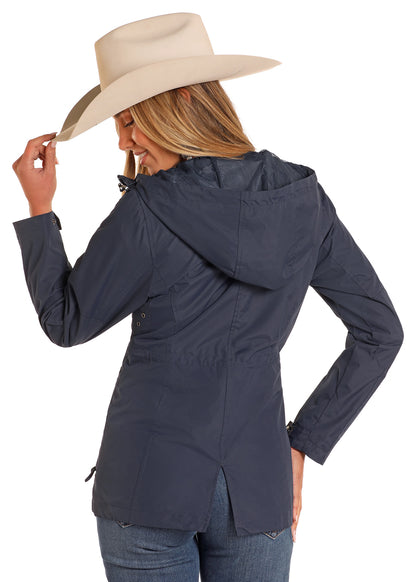 Rock and Roll Windbreaker Jacket Navy