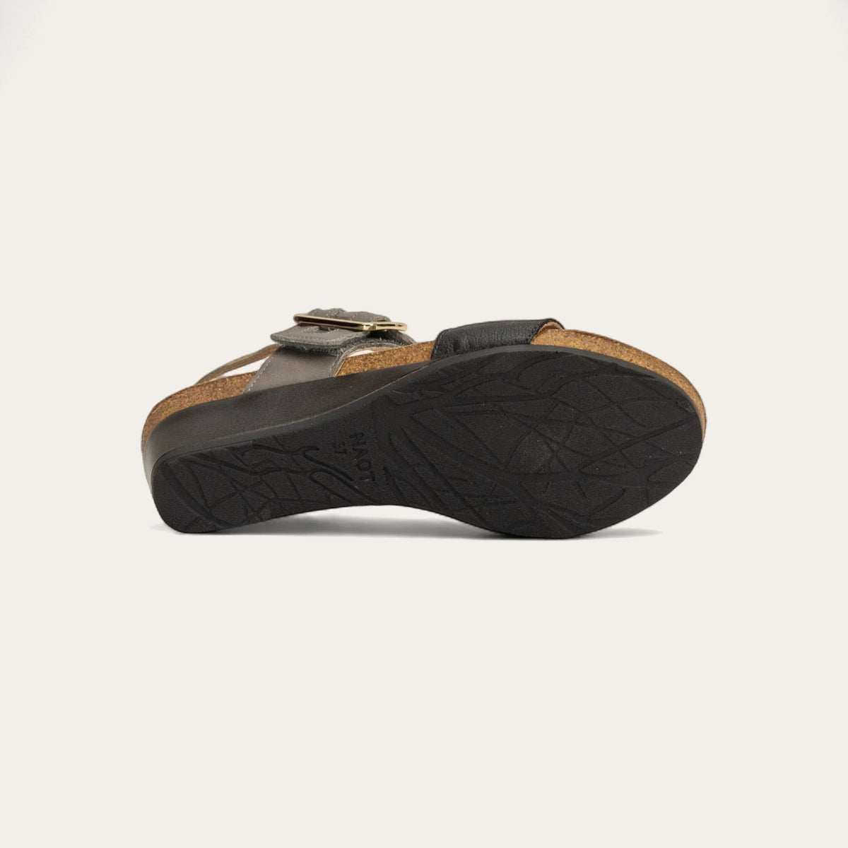 Naot Dynasty Soft Black Grey Beige Combo