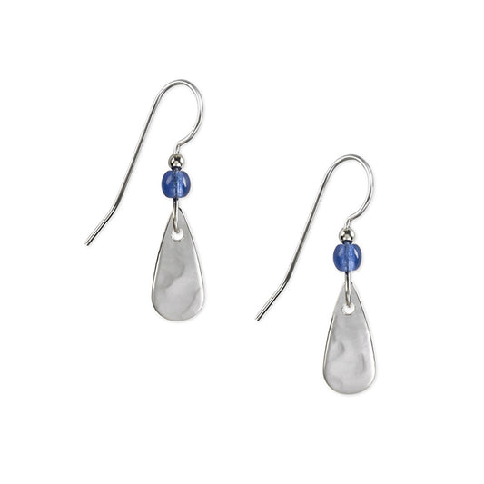 Silver Forest Earring Petite Silver Teardrop