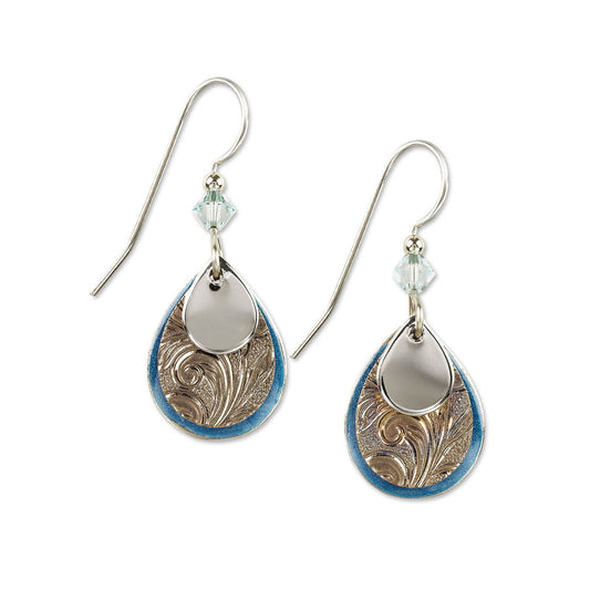 Silver Forest Silver Blue Triple Tears