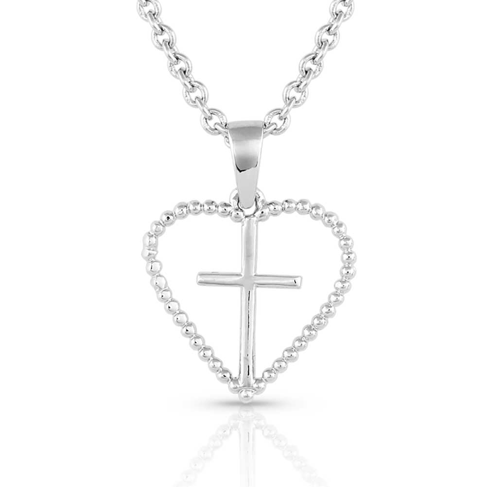 Montana Silversmith Faith Within Heart Necklace