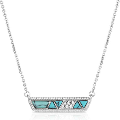 Montana Noon Cobblestone Turquoise Necklace