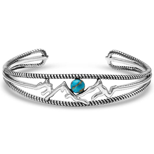 Montana Pursue the Wild Another Mountain Turquoise Cuff Bracelet