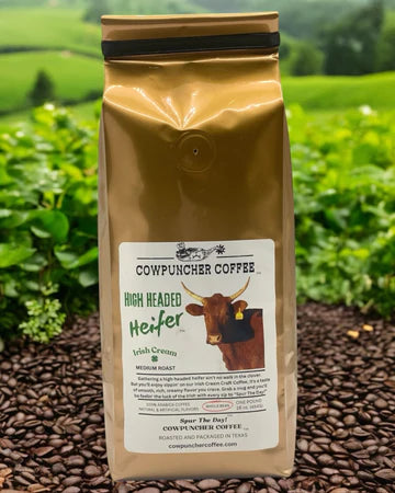 Cowpuncher Coffee High Headed Heifer - Irish Cream Medium Roast