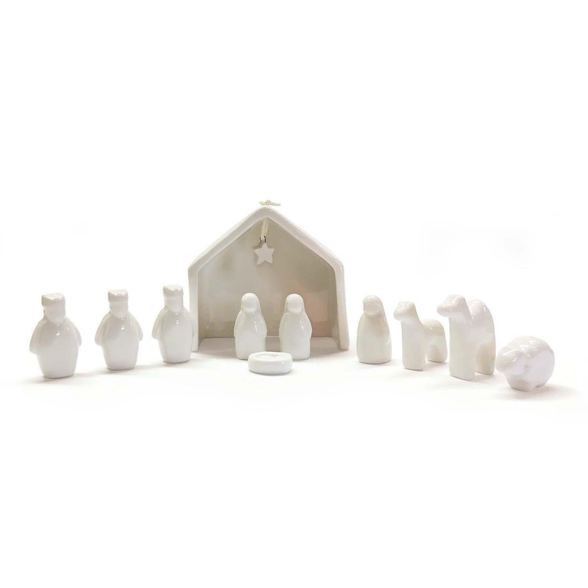 Two's Company Miniature Nativity Set