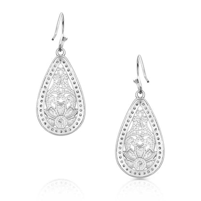 Montana Rose Gold Bitterroot Earrings