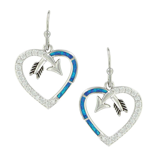 Montana Arrow To My Heart Opal Earrings