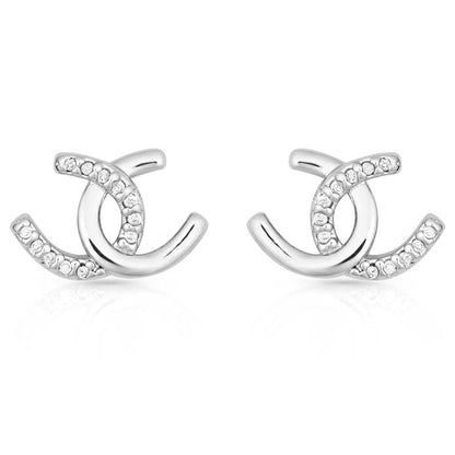 Montana Horseshoe Happiness Post Earrings