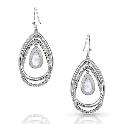 Montana Opal Ribbons Teardrop Earrings