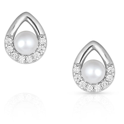 Montana Silversmith Cradled Stud Earrings