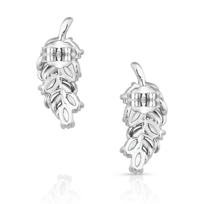 Montana Bridgerton Feather Earrings