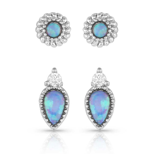 Montana Charming Duo Opal Earrings