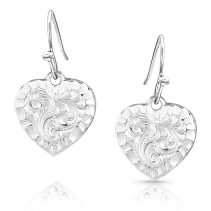 Montana Silver Heart Earrings