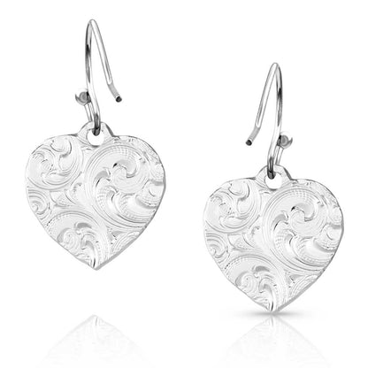 Montana Silver Heart Earrings