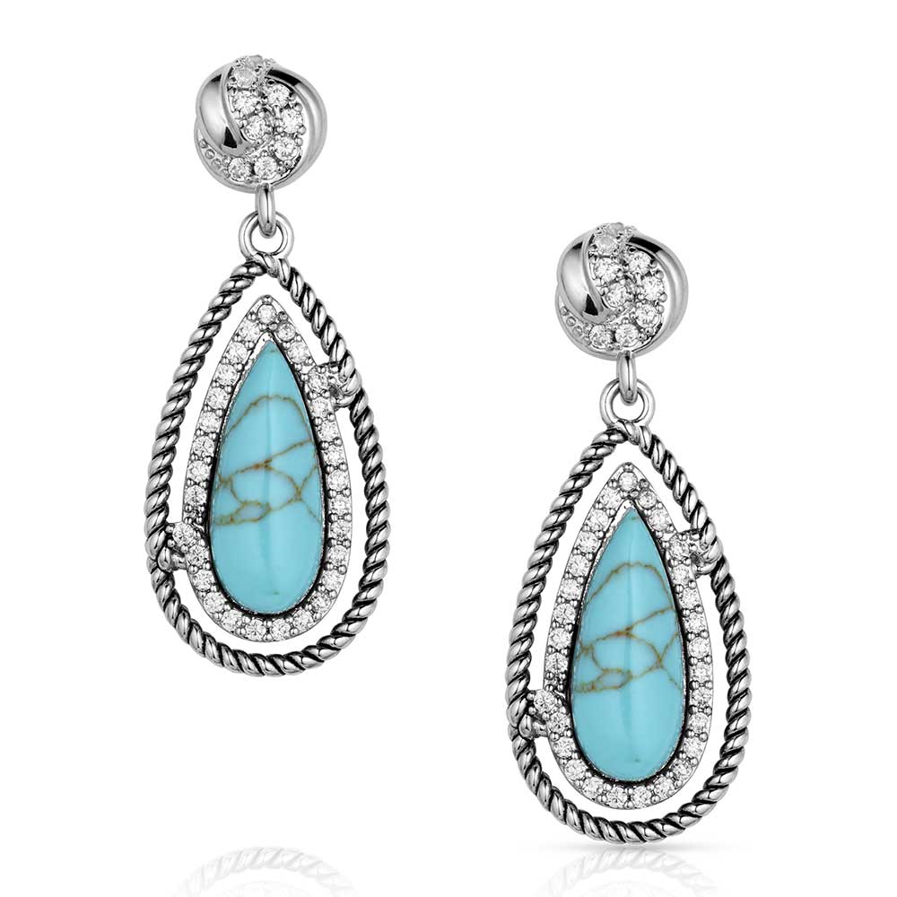Montana Tied & True Turquoise Earrings
