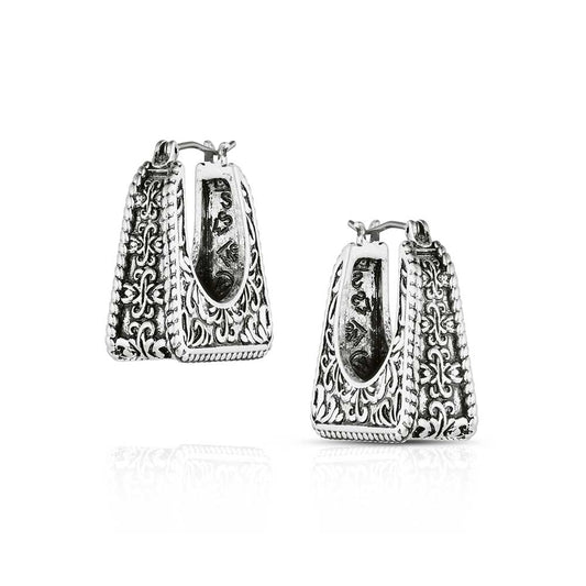Montana Stirrup Hoop Earrings