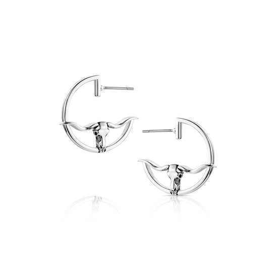 Montana Silhouette Longhorn Earrings