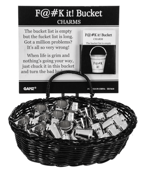 Ganz F@#K Bucket Charm