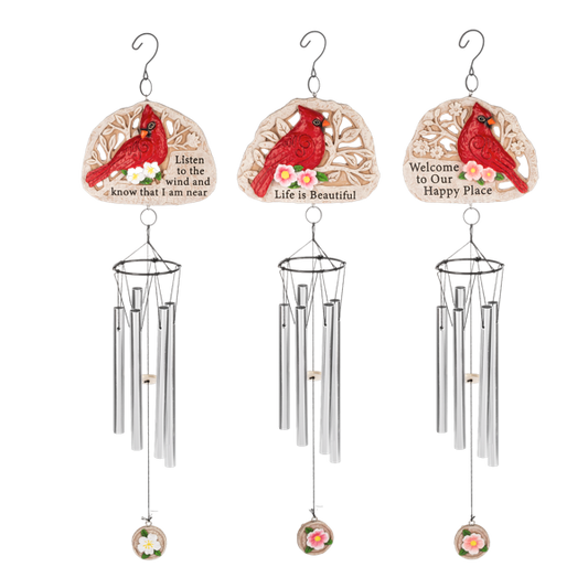 Ganz Cardinal Wind Chime