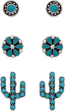Two Tone Filigree Teardrop Earring