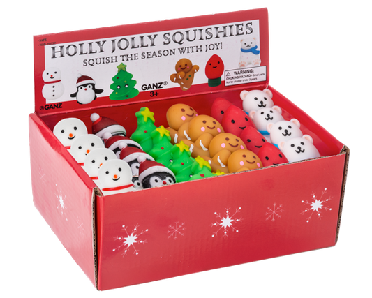 Holly Jolly Squish Toys