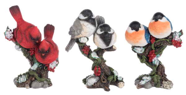 Nature's Noel Bird Figurines