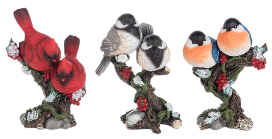 Nature's Noel Bird Figurines