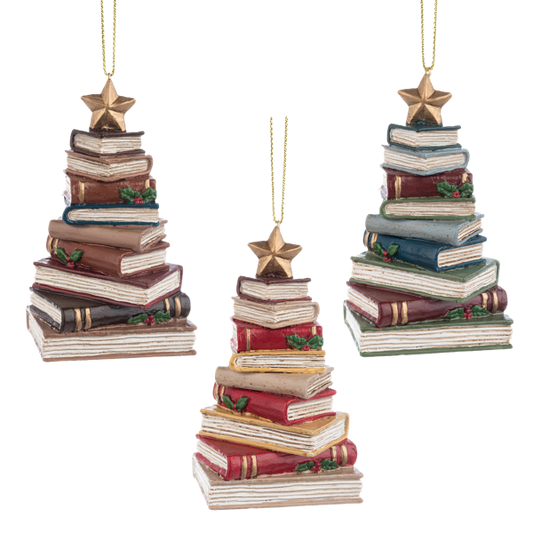 A Holiday Story Book Tree Ornaments