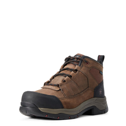 Ariat Mens Telluride Distressed Brown Composite Toe Waterproof EH